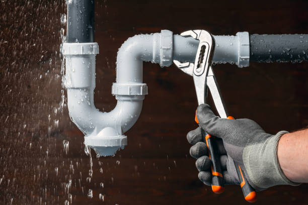 Professional Sewer Line Repair technician working in Machipongo, VA